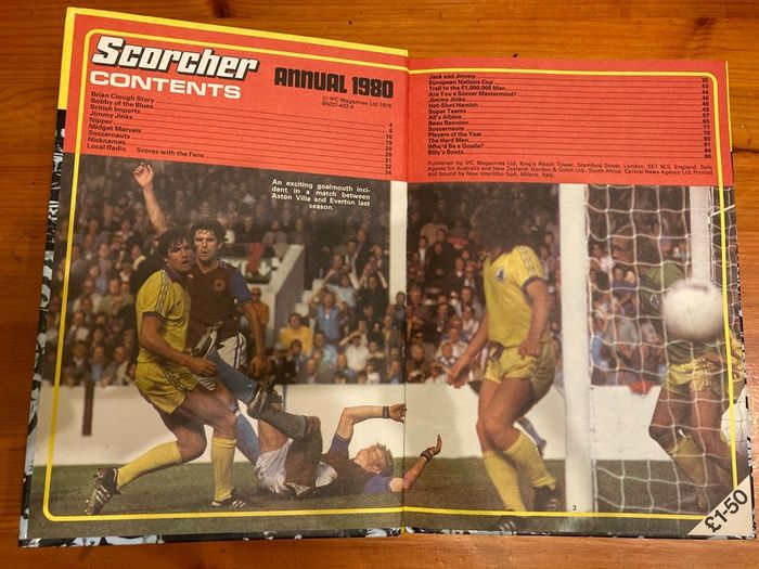 Comic: Scorcher' annual 1980