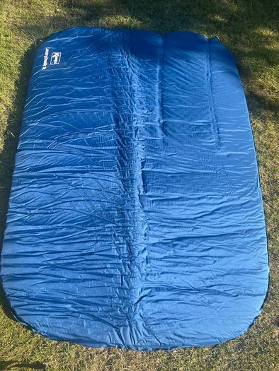 Camping double self inflating bed