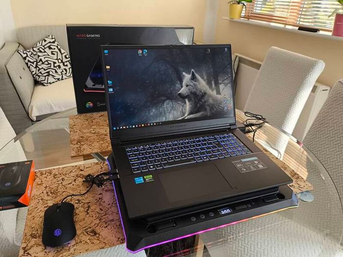 Gaming Laptop Clevo Erazer i5 12450H 8/12 RTX4050 6GB 75W 16GB DDR4 3200Mhz 512GB Nvme Pcie 4.0 17.3" FHD 144hz Ips 300nits Win11 RGB Cooler Mouse