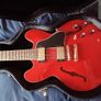 Epiphone ES335 WITH CASE Cherry Red Electric Guitar Image 3