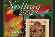 2002 Ireland Christmas Commemorative Stamp Booklet Mint Never Hinged (MNH). Hibernian HB104
