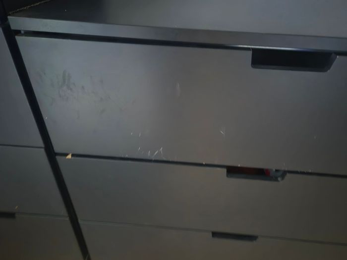 Black Storage Units