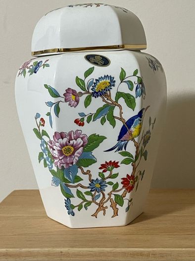Aynsley Pembroke _Hexagonal Large Ginger Jar