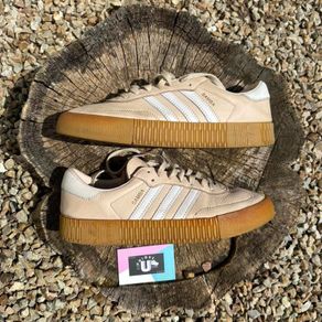 Premium Adidas Samba Cream White Leather Gum