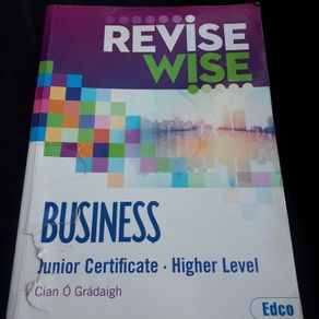 Revise Wise BUSINESS Junior Cert