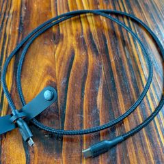 Belkin Braided USB-C to Micro-USB Cable (1m, Black) - Like New