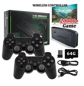20000+ 4K HDMI TV Video Game Stick Retro Gaming Console w 2 Wireless Controllers