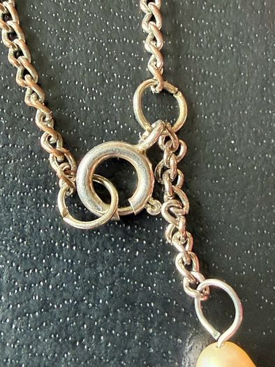 silver necklace