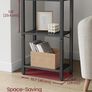 New 4 Tier Bookcase for Office, Study - FREE P&P Image 2