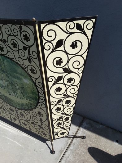 Vintage fire guard