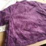 Purple Fur Girls Coat Age 6/12 mths Image 6