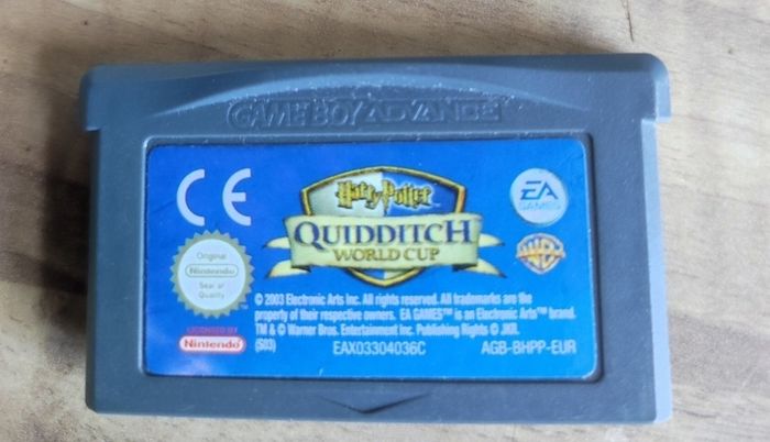 GBA Harry potter quidditch