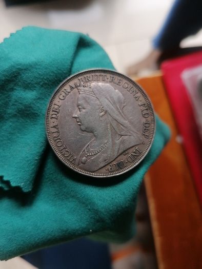 1895 Silver Crown Coin