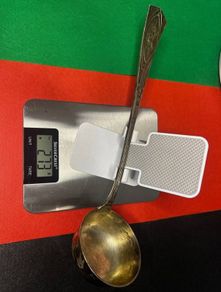 Antique Russian Silver Ladle Grachev Brothers 84 Zolotnik Late 19th Century
