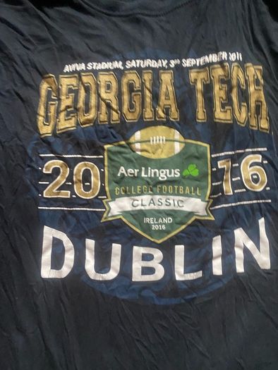 t shirt ireland size xl