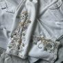 Jersey crystal pear detail blazer by EV4 Image 3