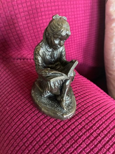 Bronze- Girl Reading