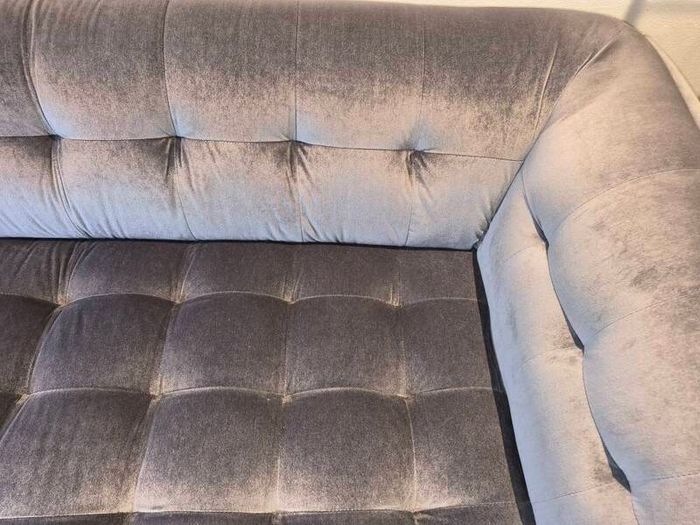 3 seater velvet sofa