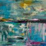 Original Painting Irish Abstract seascape Original Art contemporary Irish art Image 2