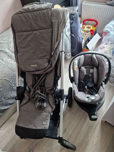 cybex Balios S buggy + baby safe + console and adapter
