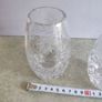 Set Of 2 Bohemian Small Crystal Vases. Image 2