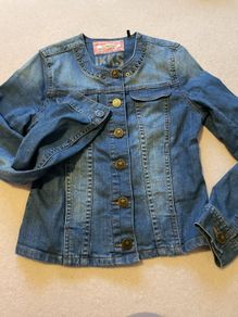 IKKS shirt fitted denim jacket