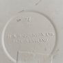VTG 2 H R Johnson Ceramic Tiles Round Plates Wall Hanging  England America Revolutionary War Image 6