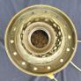 Vintage brass oil lamp converted working Image 9