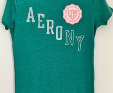 Ladies Green T Shirt by Aeropostale