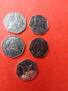 Beatrix Potter Collectable 50p Coins