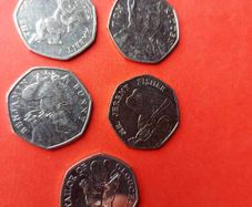 Beatrix Potter Collectable 50p Coins