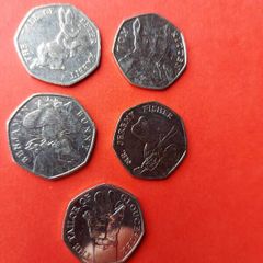 Beatrix Potter Collectable 50p Coins