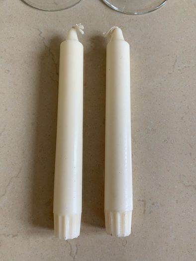 M&S Candlesticks and Bowl