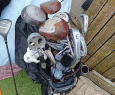 Golf.. Irons , Putter & Balls