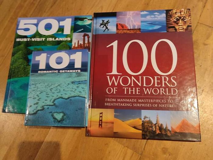 Title: Travel & Wonders Book Bundle 100 Wonders of the World, 501 Islands, 101 Getaways