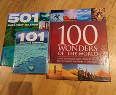 Title: Travel & Wonders Book Bundle 100 Wonders of the World, 501 Islands, 101 Getaways