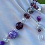 NEW Handmade Purple Bead Celtic Necklace by Irish Designer helenrose Image 4