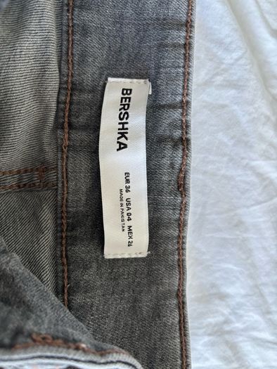 Bershka low rise bootcut jeans
