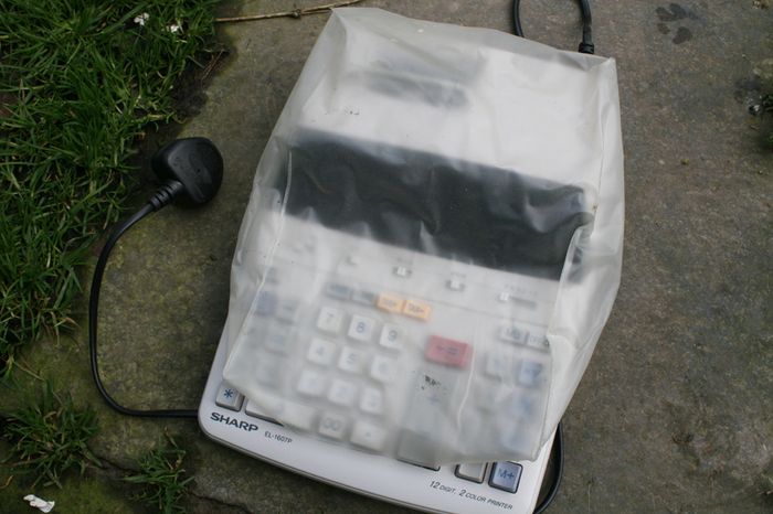 Sharp EL1607P 12 DIGIT Printing Calculator Mains Powered