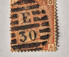 Rare Queen Victoria 4d Stamp Used Abroad E30 Jamaica, Lacovia, Postmark E30.