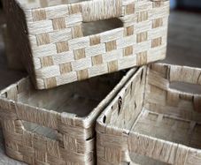 Wicker / Rattan Storage Baskets