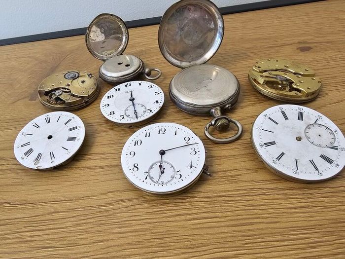 Antique Watchmaker Parts lot for Upcycling Repurpos Project