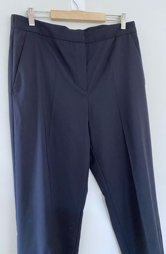 Massimo Dutti Pleaded Extra Fine Wool Trousers