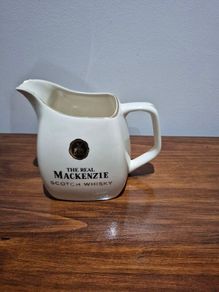 Vintage The Real Mackenzie Scotch Whisky Water Jug  Excellent Condition