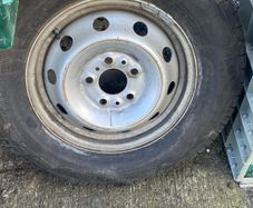 van spare wheel ducato Citroen relay 15 inch