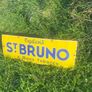 Vintage Ogdens St Bruno "A Man's Tobacco" Enamel Sign Image 3