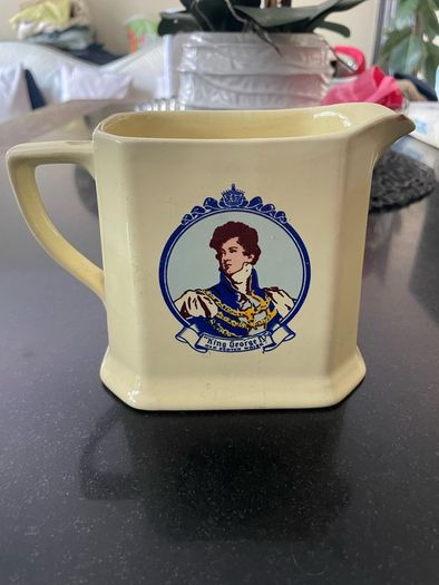 Rare 1940s Wade King George IV Water Jug