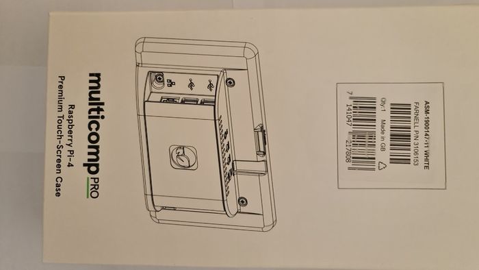 Touch Screen 7", DSI, Display - RPi etc
