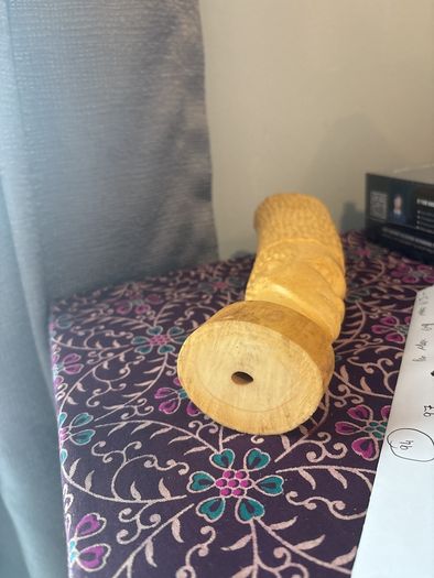retro ivory African head