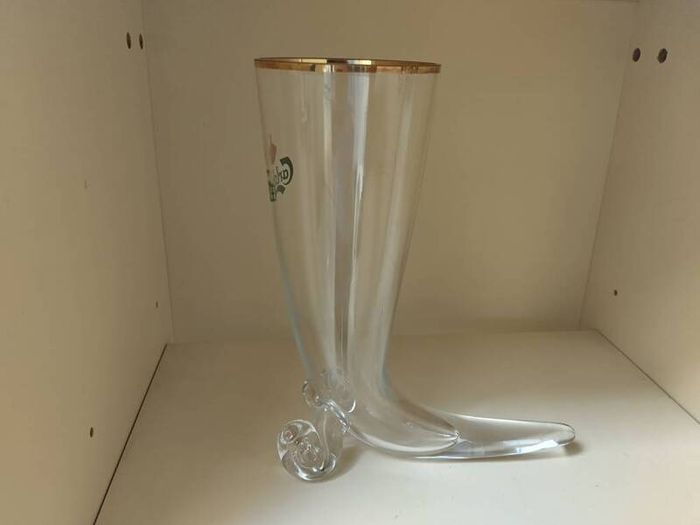 Carlsberg vintage horn glasses